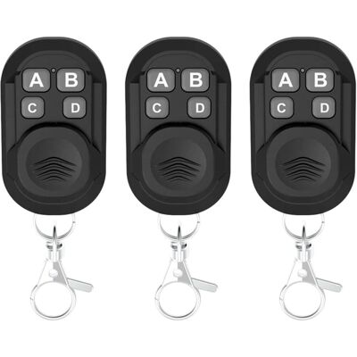 OEM Telecomando Universale Wireless Per Porta Del Garage Da 3 Pezzi 433 Mhz OEM Telecomando Universale Wireless Per Porta Del Garage Da 3 Pezzi 433 Mhz