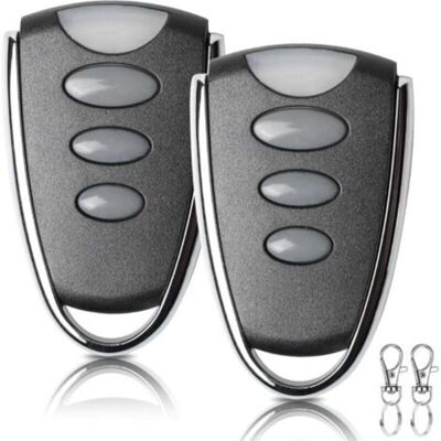 OEM Telecomando Per Porta Da Garage A 433 Mhz – Confezione Da 2 Trasmettitori Compatibili Con Sc5262, Ht6p20b, Smc918 E Altri Modelli OEM Telecomando Per Porta Da Garage A 433 Mhz – Confezione Da 2 Trasmettitori Compatibili Con Sc5262, Ht6p20b, Smc918 E Altri Modelli
