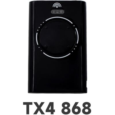KEEMOTE Telecomando Per Porta Garage – Trasmettitore Con Codice Rotante 868 Mhz, Compatibile Con Sistemi Faac E Slh, Modello Xt4 Nero-lsw KEEMOTE Telecomando Per Porta Garage – Trasmettitore Con Codice Rotante 868 Mhz, Compatibile Con Sistemi Faac E Slh, Modello Xt4 Nero-lsw