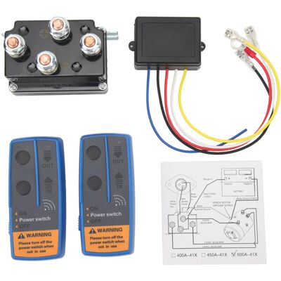 OEM Kit Di Controllo Remoto Cablato Wi-fi Da 12 V, 500 A Con Contattore A Relè Solenoide, Per Verricello Atv/utv Da 8000-12000 Libbre OEM Kit Di Controllo Remoto Cablato Wi-fi Da 12 V, 500 A Con Contattore A Relè Solenoide, Per Verricello Atv/utv Da 8000-12000 Libbre
