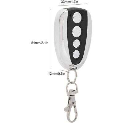 OEM Telecomando Universale Wireless A 433 Mhz Per Cancelli E Porte Da Garage – Compatibile Con La Maggior Parte Dei Motori, 1 Pezzo OEM Telecomando Universale Wireless A 433 Mhz Per Cancelli E Porte Da Garage – Compatibile Con La Maggior Parte Dei Motori, 1 Pezzo
