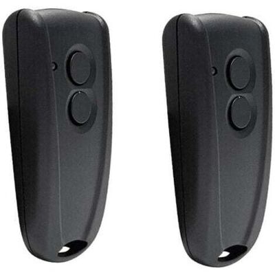 KEEMOTE Confezione Da 2 Telecomandi Per Porta Da Garage A 433 Mhz, Compatibili Con Il Telecomando Wireless A 2 Pulsanti Per Serranda Avvolgibile Rse2 Rsc2. KEEMOTE Confezione Da 2 Telecomandi Per Porta Da Garage A 433 Mhz, Compatibili Con Il Telecomando Wireless A 2 Pulsanti Per Serranda Avvolgibile Rse2 Rsc2.
