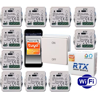 OEM 10x Telecomando Per Tapparelle Tuya Wifi Rfr1k Gratuito OEM 10x Telecomando Per Tapparelle Tuya Wifi Rfr1k Gratuito