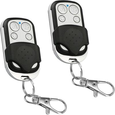 OEM Telecomando Universale Per Cancello, Confezione Da 2, Telecomando Universale Wireless Per Porta Da Garage, Telecomando Universale Per Cancello Compatibile Con Codice Variabile Da 433,92 Mhz, 4 Pulsant OEM Telecomando Universale Per Cancello, Confezione Da 2, Telecomando Universale Wireless Per Porta Da Garage, Telecomando Universale Per Cancello Compatibile Con Codice Variabile Da 433,92 Mhz, 4 Pulsant