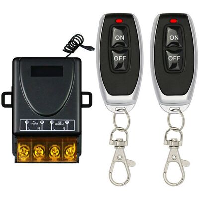 OEM Telecomando Wireless Per Motore Di Pompa Elettrica Trifase Ad Alta Potenza Da 30 A. Telecomando Unidirezionale Che Può Attraversare Le Pareti - 2 Pezzi -crezuo OEM Telecomando Wireless Per Motore Di Pompa Elettrica Trifase Ad Alta Potenza Da 30 A. Telecomando Unidirezionale Che Può Attraversare Le Pareti - 2 Pezzi -crezuo