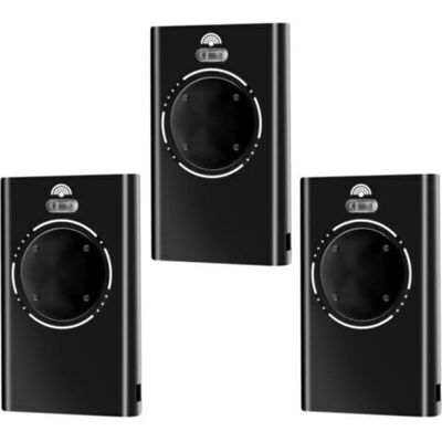 DPZO Telecomando Per Porta Da Garage A 3 Pezzi Da 868 Mhz, Telecomando A 4 Canali Compatibile Con Xt4 868 Slh Lr, Xt4 868 Slh, Xt2 868 Slh Lr, Xt2 868 Slh (nero) DPZO Telecomando Per Porta Da Garage A 3 Pezzi Da 868 Mhz, Telecomando A 4 Canali Compatibile Con Xt4 868 Slh Lr, Xt4 868 Slh, Xt2 868 Slh Lr, Xt2 868 Slh (nero)