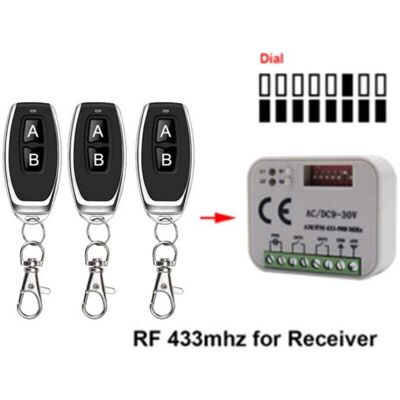 DPZO Telecomando Per Porta Da Garage 433–868 Mhz Rx Multi 300–900 Mhz Ac/dc 9–30 V DPZO Telecomando Per Porta Da Garage 433–868 Mhz Rx Multi 300–900 Mhz Ac/dc 9–30 V
