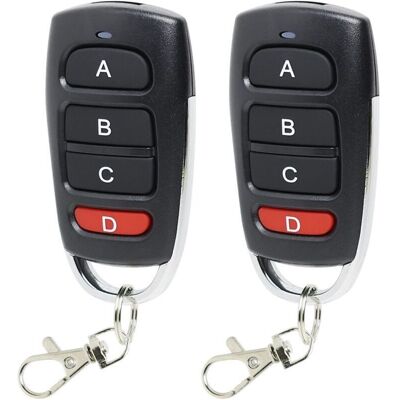 URSUS Telecomandi Per Porte Da Garage Da 433 Mhz, Telecomando Universale Wireless Per Porte Da Garage, Duplicatore Di Telecomandi Per Porte Da Garage A 4 Pulsanti, Clone A Lungo Raggio Per Cancelli Elettric URSUS Telecomandi Per Porte Da Garage Da 433 Mhz, Telecomando Universale Wireless Per Porte Da Garage, Duplicatore Di Telecomandi Per Porte Da Garage A 4 Pulsanti, Clone A Lungo Raggio Per Cancelli Elettric