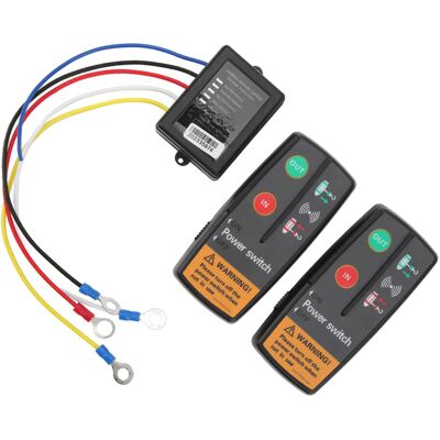 OEM Kit Di Telecomando Wireless Per Verricello Da 12v/24v Per Camion, Atv E Suv, Lungo 15 Metri (50 Piedi). OEM Kit Di Telecomando Wireless Per Verricello Da 12v/24v Per Camion, Atv E Suv, Lungo 15 Metri (50 Piedi).