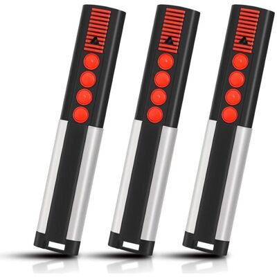 URSUS Telecomando A 868 Mhz Per Porte Da Garage, 3 Pezzi, Compatibile Con Telecomando Tx03-868-4 4020v000, 4 Canali URSUS Telecomando A 868 Mhz Per Porte Da Garage, 3 Pezzi, Compatibile Con Telecomando Tx03-868-4 4020v000, 4 Canali