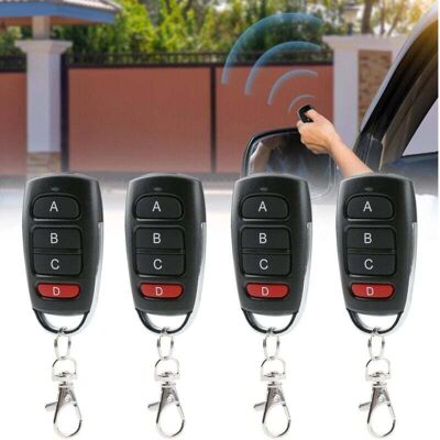 OEM Telecomando Per Cancello A 433 Mhz, 4 Pezzi, Telecomando Universale Duplicatore, Telecomando Universale Per Cancelli, Telecomando Copiabile Adatto Per Auto, Porte Da Garage, Cancelli -crezuo OEM Telecomando Per Cancello A 433 Mhz, 4 Pezzi, Telecomando Universale Duplicatore, Telecomando Universale Per Cancelli, Telecomando Copiabile Adatto Per Auto, Porte Da Garage, Cancelli -crezuo