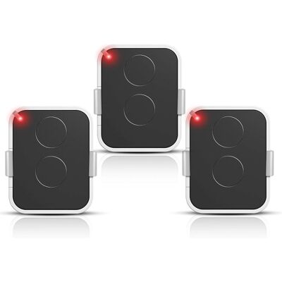 OEM Confezione Da 3 Telecomandi Compatibili Con Nice Era One2/on2e/on4e/on1e, Telecomando Per Porta Da Garage 433,92 Mhz, Codice Variabile, 2 Canali (bianco) OEM Confezione Da 3 Telecomandi Compatibili Con Nice Era One2/on2e/on4e/on1e, Telecomando Per Porta Da Garage 433,92 Mhz, Codice Variabile, 2 Canali (bianco)