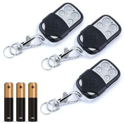 DPZO Telecomando Universale Per Cancelli, Frequenza 433,92 Mhz Per Cancelli Automatici, Lungo Raggio - Telecomando Universale Programmabile Per Cancelli Con Codice Fisso, Batteria Da 12v Inclusa (confezion DPZO Telecomando Universale Per Cancelli, Frequenza 433,92 Mhz Per Cancelli Automatici, Lungo Raggio - Telecomando Universale Programmabile Per Cancelli Con Codice Fisso, Batteria Da 12v Inclusa (confezion
