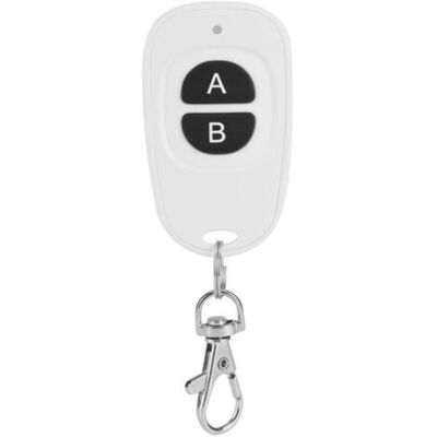 OEM Telecomando Universale Per Garage, Trasmettitore Wireless A 2 Canali Da 433 Mhz, Portata Fino A 50 M. OEM Telecomando Universale Per Garage, Trasmettitore Wireless A 2 Canali Da 433 Mhz, Portata Fino A 50 M.
