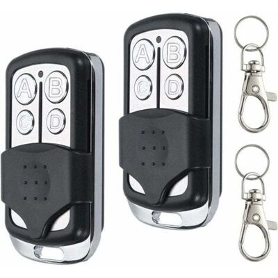 OEM Telecomando Universale Per Cancello A 433,92 Mhz, Telecomando Per Porta Da Garage A 4 Canali, Duplicatore Di Codici Fissi (2 Pezzi) OEM Telecomando Universale Per Cancello A 433,92 Mhz, Telecomando Per Porta Da Garage A 4 Canali, Duplicatore Di Codici Fissi (2 Pezzi)