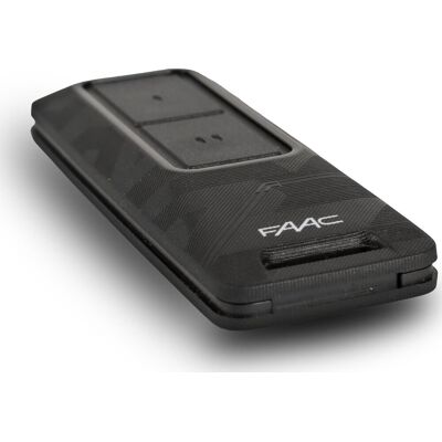 FAAC Telecomando Xt2 Fds 868 Mhz 2 Canali Nero FAAC Telecomando Xt2 Fds 868 Mhz 2 Canali Nero