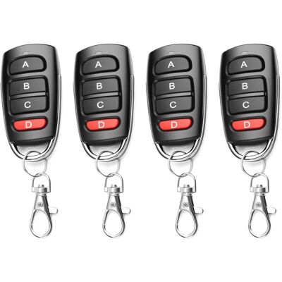OEM Telecomando Universale Per Cancelli, Composto Da 4 Pezzi, 433 Mhz, Clonazione Wireless A 4 Pulsanti, Compatibile Con Porte Da Garage E Cancelli Elettrici. OEM Telecomando Universale Per Cancelli, Composto Da 4 Pezzi, 433 Mhz, Clonazione Wireless A 4 Pulsanti, Compatibile Con Porte Da Garage E Cancelli Elettrici.