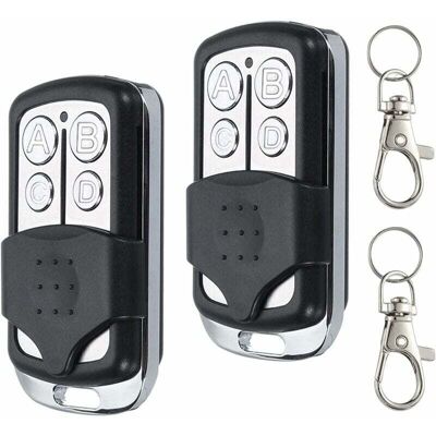 OEM Telecomando Universale Per Cancelli A 433,92 Mhz, Telecomando Per Porta Da Garage A 4 Canali, Duplicatore Di Codici Fissi, Confezione Da 2 - Crezuo OEM Telecomando Universale Per Cancelli A 433,92 Mhz, Telecomando Per Porta Da Garage A 4 Canali, Duplicatore Di Codici Fissi, Confezione Da 2 - Crezuo
