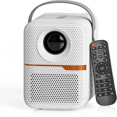 TRADE SHOP TRAESIO Andowl - Proiettore Led Multimediale Portatile Per Home Theatre Q-hd663 4k Ultra Hd Telecomando - TRADE SHOP TRAESIO Andowl - Proiettore Led Multimediale Portatile Per Home Theatre Q-hd663 4k Ultra Hd Telecomando -