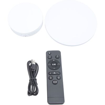 OEM Telecomando Elettrico Con Display Rotante, Funzionamento Silenzioso, Vista Panoramica A 360 Gradi Per Ornamenti (bianco). OEM Telecomando Elettrico Con Display Rotante, Funzionamento Silenzioso, Vista Panoramica A 360 Gradi Per Ornamenti (bianco).