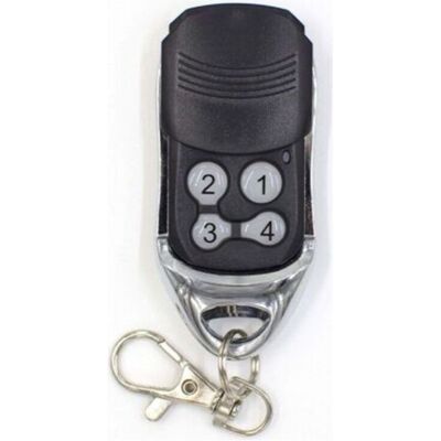 URSUS Telecomando Universale Per Porta Da Garage, Trasmettitore Wireless Universale Per Porta Da Garage, Telecomando A 4 Pulsanti Per Porte Da Garage E Auto, Nero URSUS Telecomando Universale Per Porta Da Garage, Trasmettitore Wireless Universale Per Porta Da Garage, Telecomando A 4 Pulsanti Per Porte Da Garage E Auto, Nero