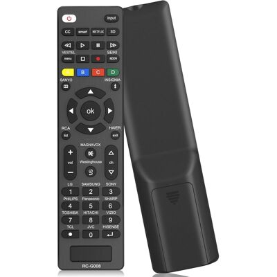 OEM Telecomando Universale Compatibile Con Smart Tv Samsung, Lg, Sony, Panasonic, Haier, Toshiba, Philips (nero) OEM Telecomando Universale Compatibile Con Smart Tv Samsung, Lg, Sony, Panasonic, Haier, Toshiba, Philips (nero)