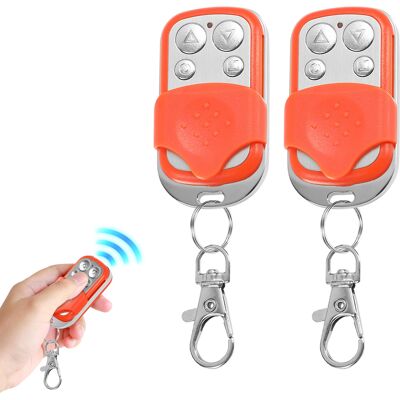 RANDACO 2 Pezzi Telecomando Keytis - 433 Mhz Per Il Controllo Di Cancelli E Porte Di Garage Per Apriporta Scorrevoli Automatici RANDACO 2 Pezzi Telecomando Keytis - 433 Mhz Per Il Controllo Di Cancelli E Porte Di Garage Per Apriporta Scorrevoli Automatici