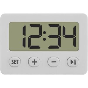 TFA Dostmann 60.2014.02 Quarzo Sveglia Bianco Tempi Di Allarme 1 - TFA Dostmann 60.2014.02 Quarzo Sveglia Bianco Tempi Di Allarme 1 -
