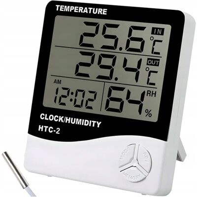 OEM Termometro Stazione Meteorologica Igrometro Orologio Kit Batterie Lcd Sonda OEM Termometro Stazione Meteorologica Igrometro Orologio Kit Batterie Lcd Sonda