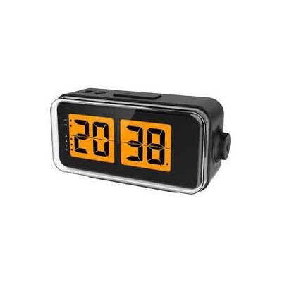 LOWELL Sveglia Digitale Radiocontrollata Jd9042n, Doppio Allarme Con Snooze, Sensore Crepuscolare, Calendario, Temperatura, Nera LOWELL Sveglia Digitale Radiocontrollata Jd9042n, Doppio Allarme Con Snooze, Sensore Crepuscolare, Calendario, Temperatura, Nera