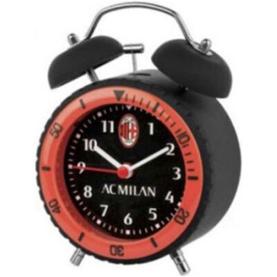 LOWELL Sveglia Al Quarzo Tema Milan Per Tifosi LOWELL Sveglia Al Quarzo Tema Milan Per Tifosi