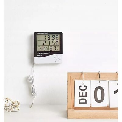 OEM Stazione Meteorologica Wireless, Termoigrometro, Sonda Esterna, Orologio, Sveglia OEM Stazione Meteorologica Wireless, Termoigrometro, Sonda Esterna, Orologio, Sveglia