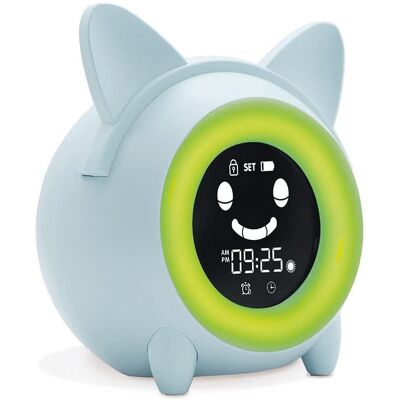 OEM Sveglia Educativa Per Bambini Con Luce Notturna E Indicatore Giorno/notte - Orologio Digitale - Visualizzazione Della Temperatura - 5 Suoni Di Allarme Per Il Risveglio Mattutino - Blu OEM Sveglia Educativa Per Bambini Con Luce Notturna E Indicatore Giorno/notte - Orologio Digitale - Visualizzazione Della Temperatura - 5 Suoni Di Allarme Per Il Risveglio Mattutino - Blu