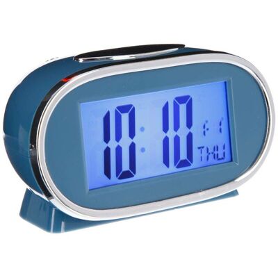 ATMOSPHERA Sveglia Digitale 11x7,8cm - Blu - Créateur D'Intérieur ATMOSPHERA Sveglia Digitale 11x7,8cm - Blu - Créateur D'Intérieur