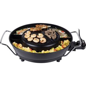 Tristar PZ-9131 - Nero - Set di pentola calda e grill coreano Tristar PZ-9131 - Nero - Set di pentola calda e grill coreano