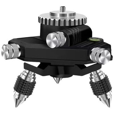 OEM Adattatore Metallico Girevole A 360° Per Livella Laser – Supporto Per Treppiede Con Base Regolabile OEM Adattatore Metallico Girevole A 360° Per Livella Laser – Supporto Per Treppiede Con Base Regolabile