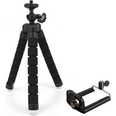 OEM Treppiede Per Proiettore, Staffa Per Montaggio Su Scrivania Da Letto, Supporto Per Fotocamera Per Telefono Cellulare (colore: Treppiede Nero) OEM Treppiede Per Proiettore, Staffa Per Montaggio Su Scrivania Da Letto, Supporto Per Fotocamera Per Telefono Cellulare (colore: Treppiede Nero)