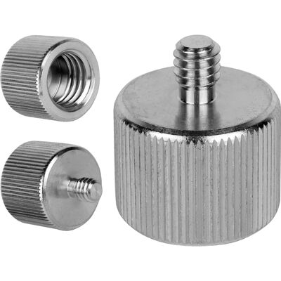 OEM Adattatore Manicotto Di Riduzione Per Treppiede Da 5/8" Femmina A 1/4" Maschio In Alluminio 25 Mm OEM Adattatore Manicotto Di Riduzione Per Treppiede Da 5/8" Femmina A 1/4" Maschio In Alluminio 25 Mm