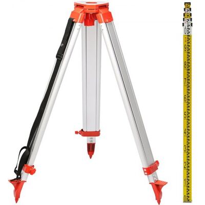 OEM Treppiede In Alluminio Da 1,65m + Staffa Livellata Laser A 5 OEM Treppiede In Alluminio Da 1,65m + Staffa Livellata Laser A 5