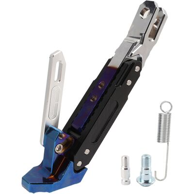 OEM Adatto Per Staffa A Treppiede Per Cavalletto Laterale Della Moto, Telaio Di Supporto Laterale Regolabile, Lega Di Alluminio Cnc Universale, Design Antiscivolo, Facile Da Installare, Elevata Resistenza OEM Adatto Per Staffa A Treppiede Per Cavalletto Laterale Della Moto, Telaio Di Supporto Laterale Regolabile, Lega Di Alluminio Cnc Universale, Design Antiscivolo, Facile Da Installare, Elevata Resistenza