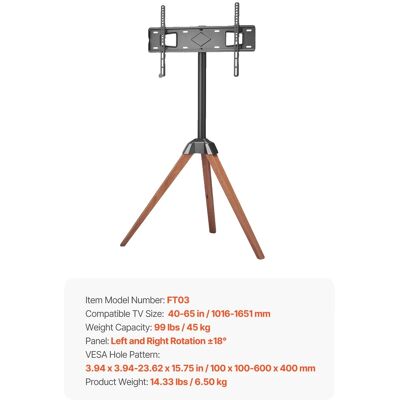 OEM Supporto Per Tv, Regolabile In Altezza, Mobile Con Ruote, Treppiede OEM Supporto Per Tv, Regolabile In Altezza, Mobile Con Ruote, Treppiede