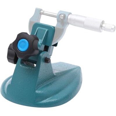 OEM Supporto Per Micrometro Con Doppio Cuscinetto Antiscivolo E Base In Ghisa Per Il Fissaggio Di Micrometri Esterni Fino A 4" / 100 Mm OEM Supporto Per Micrometro Con Doppio Cuscinetto Antiscivolo E Base In Ghisa Per Il Fissaggio Di Micrometri Esterni Fino A 4" / 100 Mm