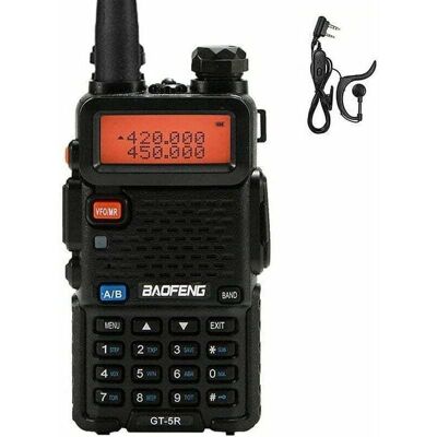 OEM Baofeng Uv-5r Walkie Talkie - Ricetrasmettitore Fm 400-520 Mhz 5 W - Doppio Display, Ricaricabile + Auricolare - Comunicazione A Lungo Raggio - Per Avventurieri E Professionisti -crezuo OEM Baofeng Uv-5r Walkie Talkie - Ricetrasmettitore Fm 400-520 Mhz 5 W - Doppio Display, Ricaricabile + Auricolare - Comunicazione A Lungo Raggio - Per Avventurieri E Professionisti -crezuo