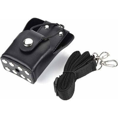 DPZO Custodia Per Ricetrasmittente, Cover In Pelle Per Motorola Gp328plus/gp338plug/gp344/gp388, Custodia Robusta E Resistente All'usura Per Walkie-talkie Con Tracolla. DPZO Custodia Per Ricetrasmittente, Cover In Pelle Per Motorola Gp328plus/gp338plug/gp344/gp388, Custodia Robusta E Resistente All'usura Per Walkie-talkie Con Tracolla.
