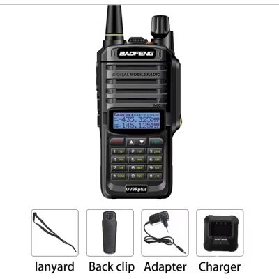 OEM Radio Bidirezionale Ricaricabile Dual Band Uv-9r Plus Da 8 Watt Ip67 (144 Mhz-146 Mhz Vhf E 430 Mhz-440 Mhz Uhf) Include Kit Completo, Nero OEM Radio Bidirezionale Ricaricabile Dual Band Uv-9r Plus Da 8 Watt Ip67 (144 Mhz-146 Mhz Vhf E 430 Mhz-440 Mhz Uhf) Include Kit Completo, Nero