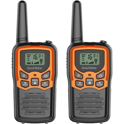 TREETALK Walkie-talkie A Lungo Raggio Per Adulti Con 22 Canali Frs, Walkie-talkie Per Famiglie Con Torcia A Led, Vox, Schermo Lcd Per Escursionismo, Campeggio E Viaggi (confezione Da 2, Arancione) TREETALK Walkie-talkie A Lungo Raggio Per Adulti Con 22 Canali Frs, Walkie-talkie Per Famiglie Con Torcia A Led, Vox, Schermo Lcd Per Escursionismo, Campeggio E Viaggi (confezione Da 2, Arancione)