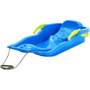 vidaXL Slittino Blu con Freni - 87x40x18 cm Snowracer vidaXL Slittino Blu con Freni - 87x40x18 cm Snowracer