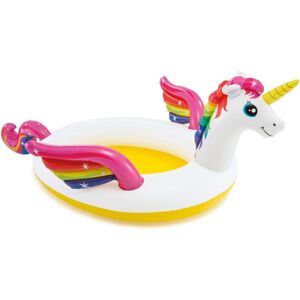 Intex - Piscina Kids Unicorno Con Spruzzino 272x193x104 Cm In Pvc Spessore Di 0.28 Intex - Piscina Kids Unicorno Con Spruzzino 272x193x104 Cm In Pvc Spessore Di 0.28