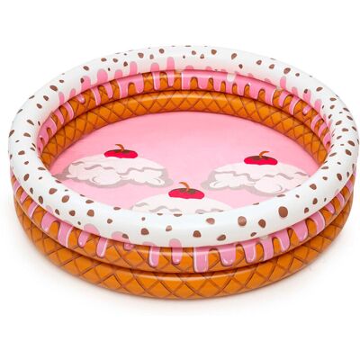 Bestway - Piscina Pasticcino 3anelli 160x38cm Bestway - Piscina Pasticcino 3anelli 160x38cm
