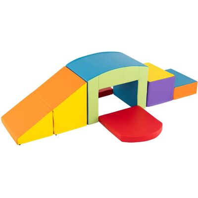 HELLOSHOP26 Set Di 6 Blocchi Da Arrampicata In Schiuma Per Bambini 60 X 40 X 45,5 Cm Divertenti E Sicuri Decorativi Pu Multicolore 200009959 HELLOSHOP26 Set Di 6 Blocchi Da Arrampicata In Schiuma Per Bambini 60 X 40 X 45,5 Cm Divertenti E Sicuri Decorativi Pu Multicolore 200009959